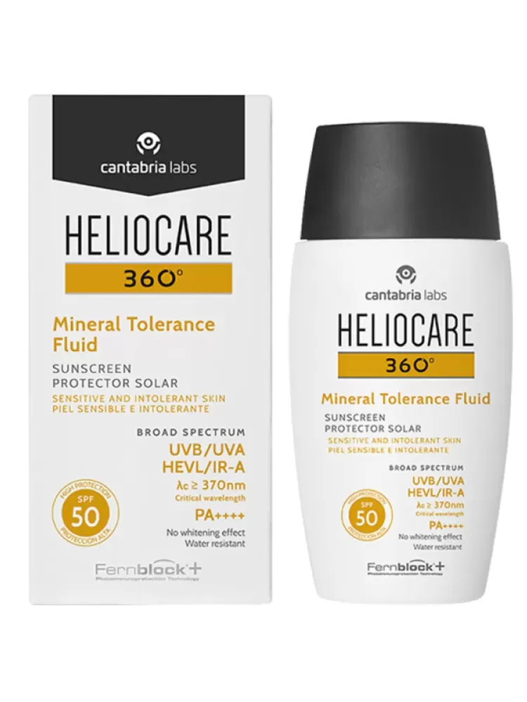 HELIOCARE 360 MINERAL TOLERANS  – Солнцезащитный минеральный флюид с SPF 50+