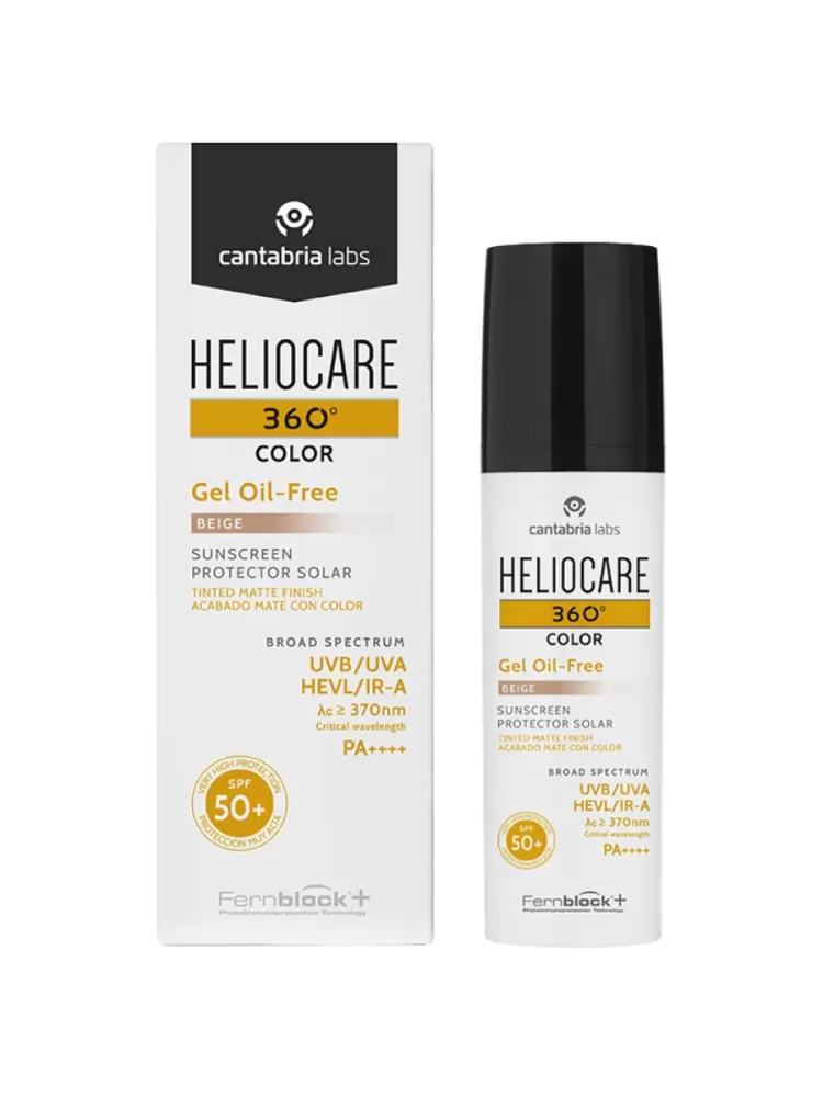 HELIOCARE COLOR GEL OIL-FREE SPF50 (Beige) – Тональный солнцезащитный гель с SPF 50