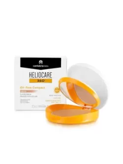 НELIOCARE 360 OIL-FREE COMPACT SPF 50 SUNSCREEN BEIGE – Крем-пудра компактная с SPF 50 для жирной и комбинированной кожи (нат.)