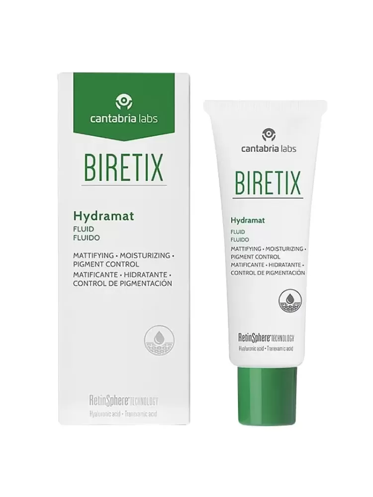 BIRETIX HYDRAMAT – Легкий безмасленный флюид