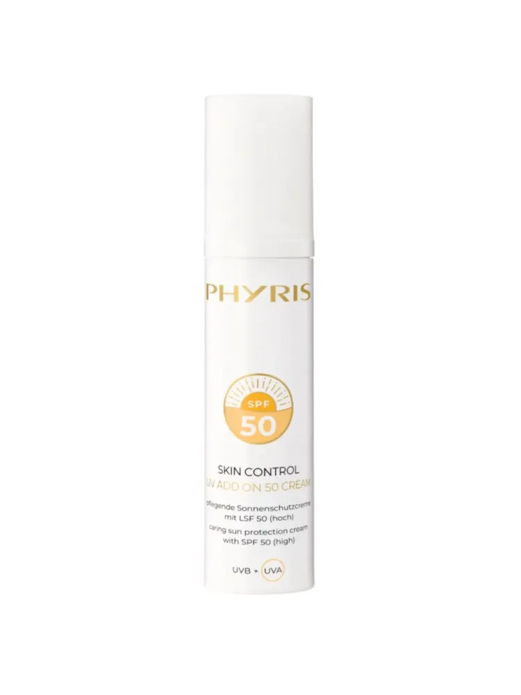 SKIN CONTROL UV ADD ON 50 CREAM – Ухаживающий солнцезащитный крем с SPF50