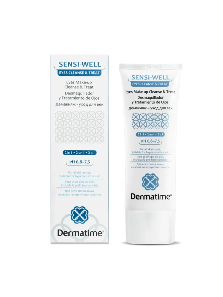 SENSI-WELL Eyes Make-up Cleanse & Treat демакияж – уход для век, 100 мл