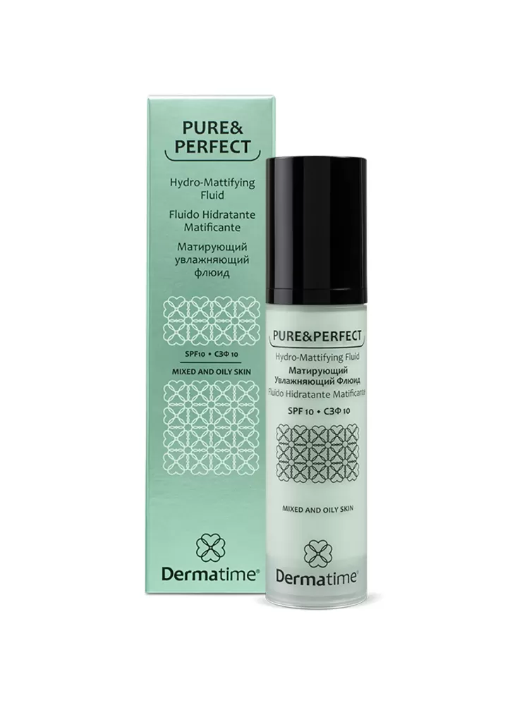 PURE&PERFECT HYDRO-MATTIFYING FLUID SPF10 – Матирующий увлажняющий флюид