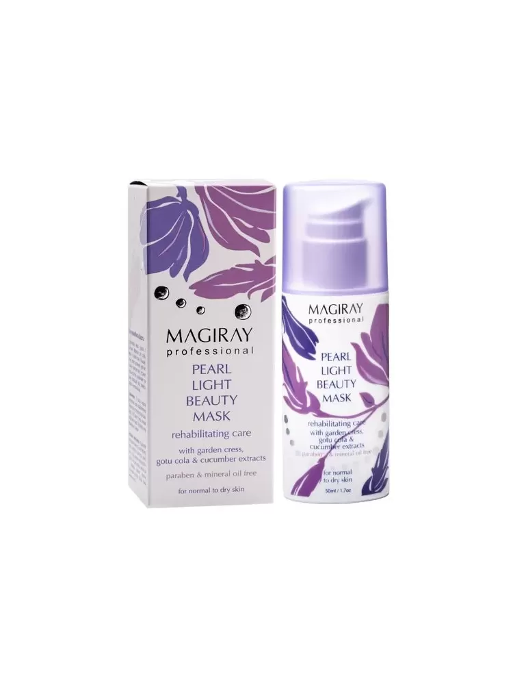 PEARL WHITE BEAUTY MASK – Жемчужная маска для нормальной и сухой кожи