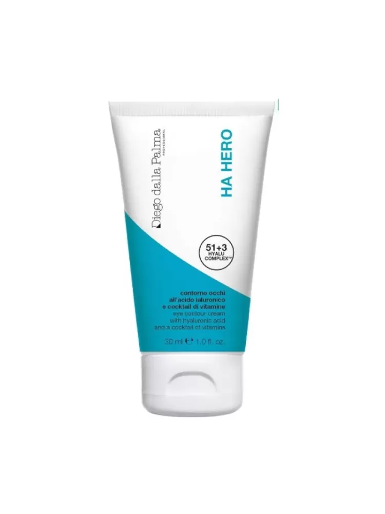 EYE CONTOUR CREAM WITH HYALURONIC ACID AND COCKTAIL OF VITAMINS – Увлажняющий крем для контура глаз против отеков